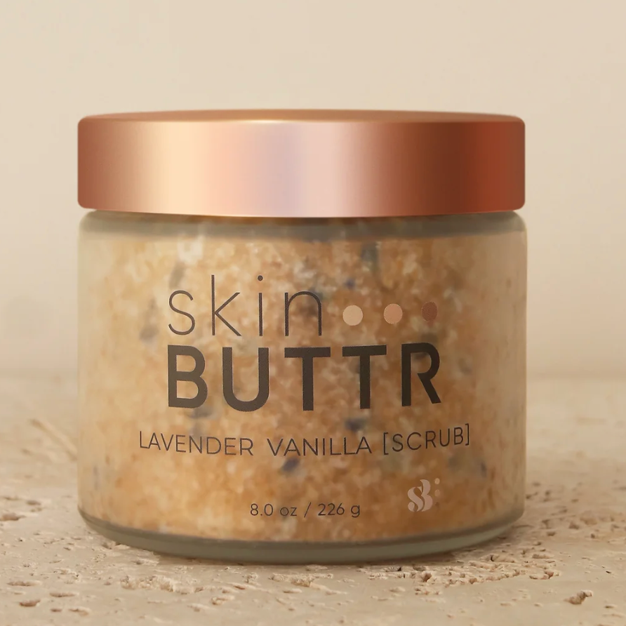 Lavender Vanilla Scrub – Exfoliating Body Polish for Women