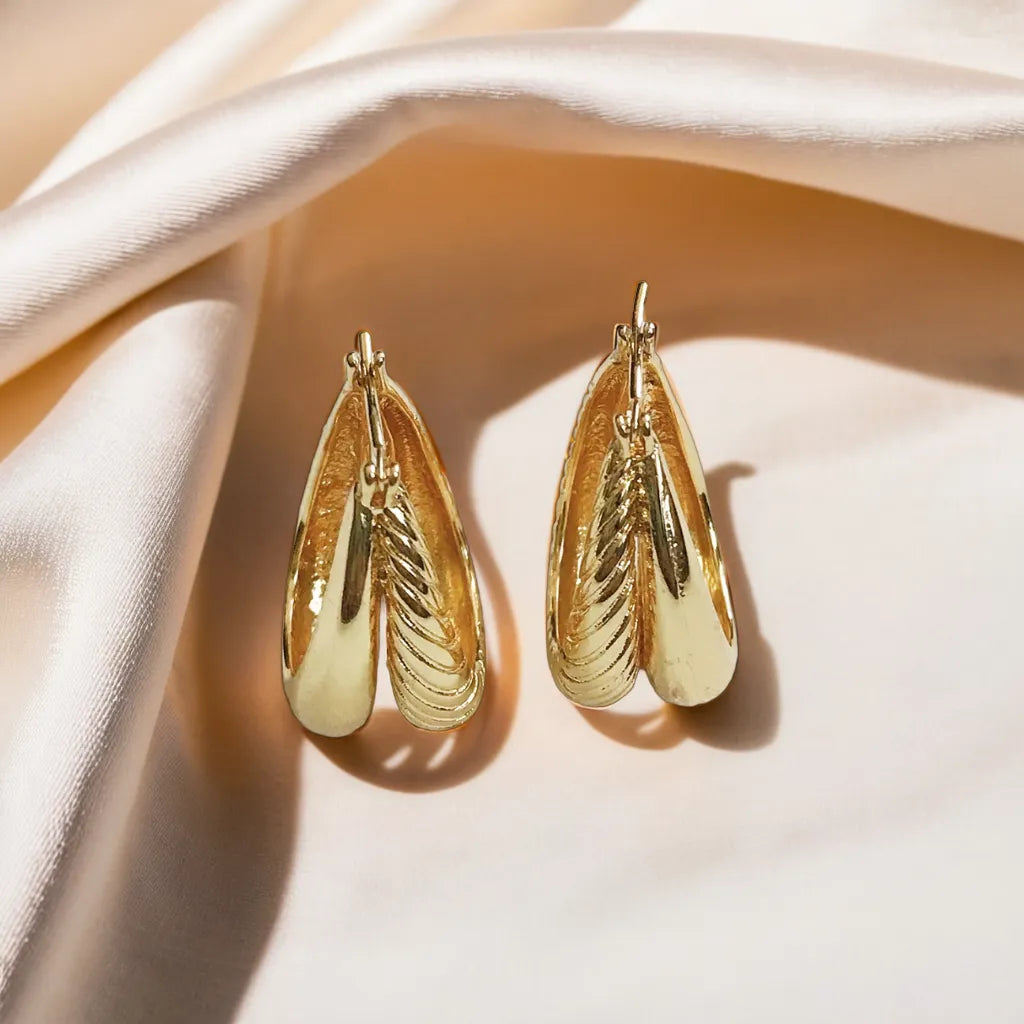 Boucles d’Or Élégance Double Face
