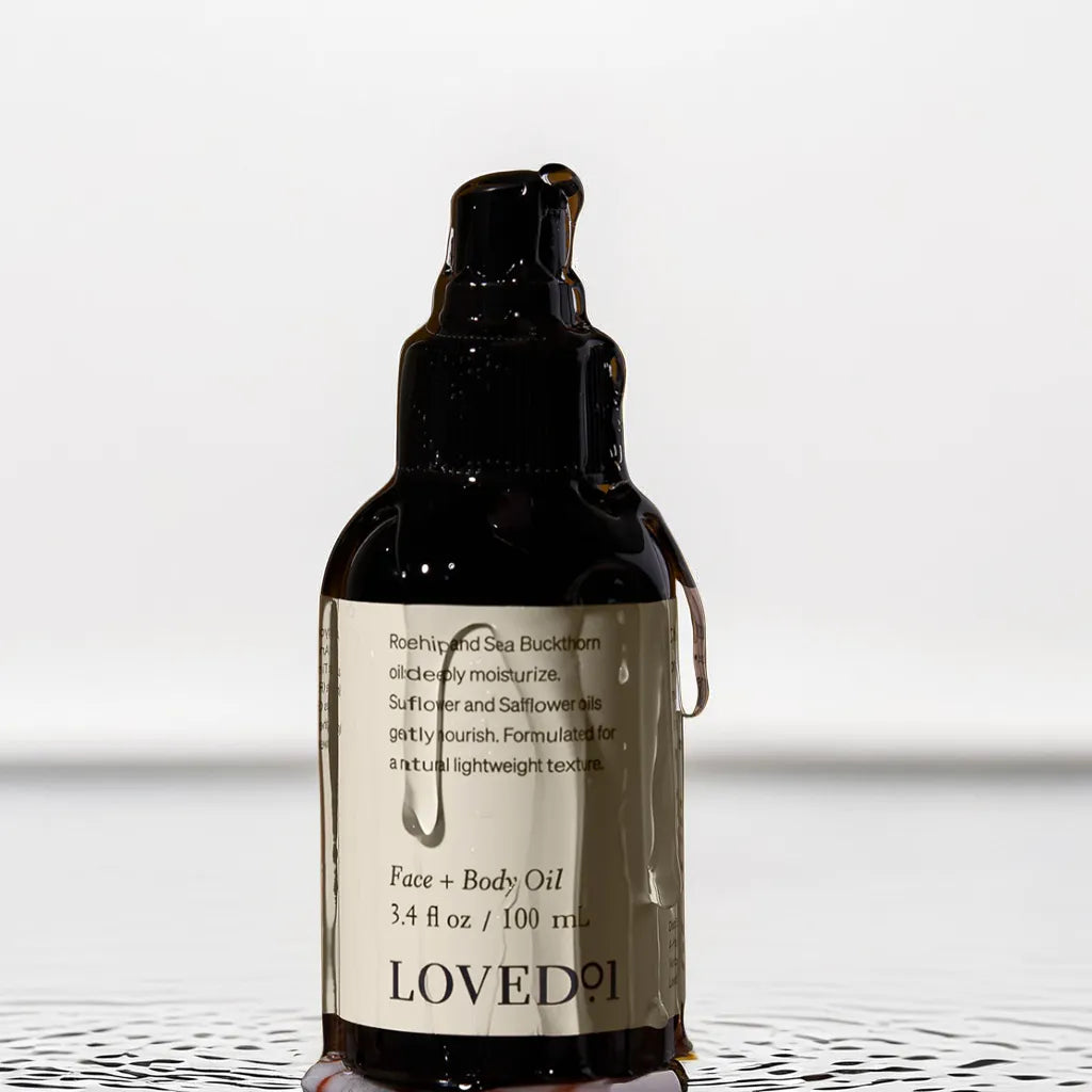 Face + Body Oil – Vitamin-Rich Hydration for Skin, Scars + Stretch Marks