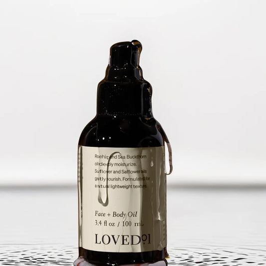Face + Body Oil – Vitamin-Rich Hydration for Skin, Scars + Stretch Marks